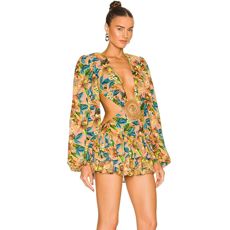 Dress Floral - Sallomin