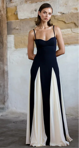 Elegant Draped Maxi Dress