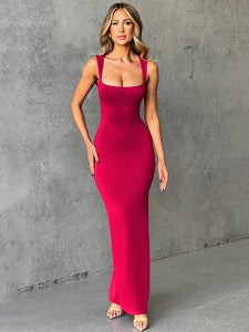 Elegant Sleeveless Maxi Dress