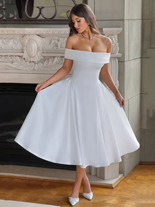 Lozision Off-shoulder dress