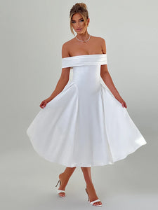 Lozision Off-shoulder dress