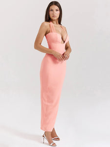 Halter Sexy Maxi Dress