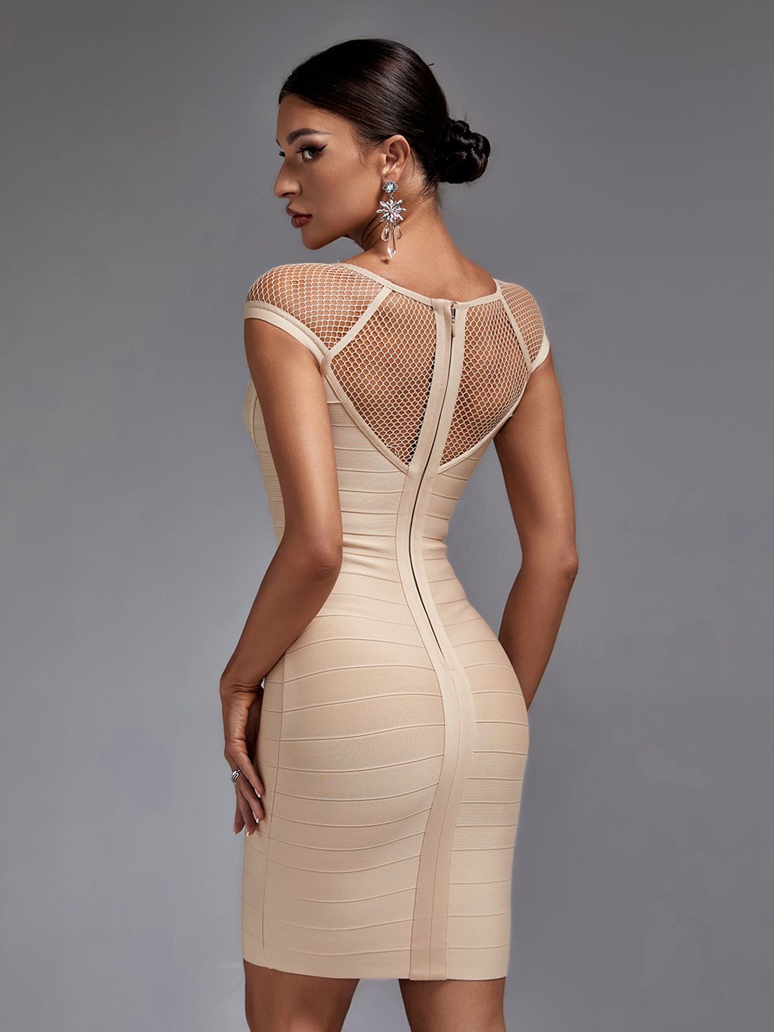 Nude  Dress Elegant