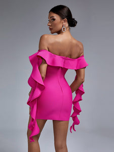 Pink Bandage Dress