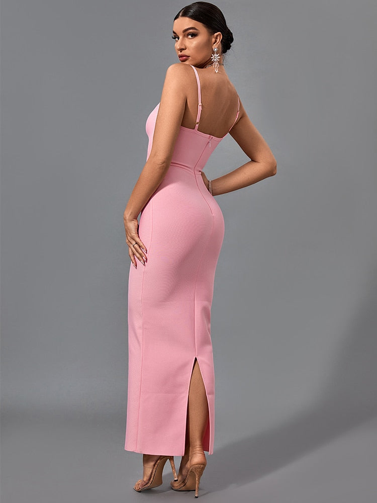 Maxi Long Bandage Dress