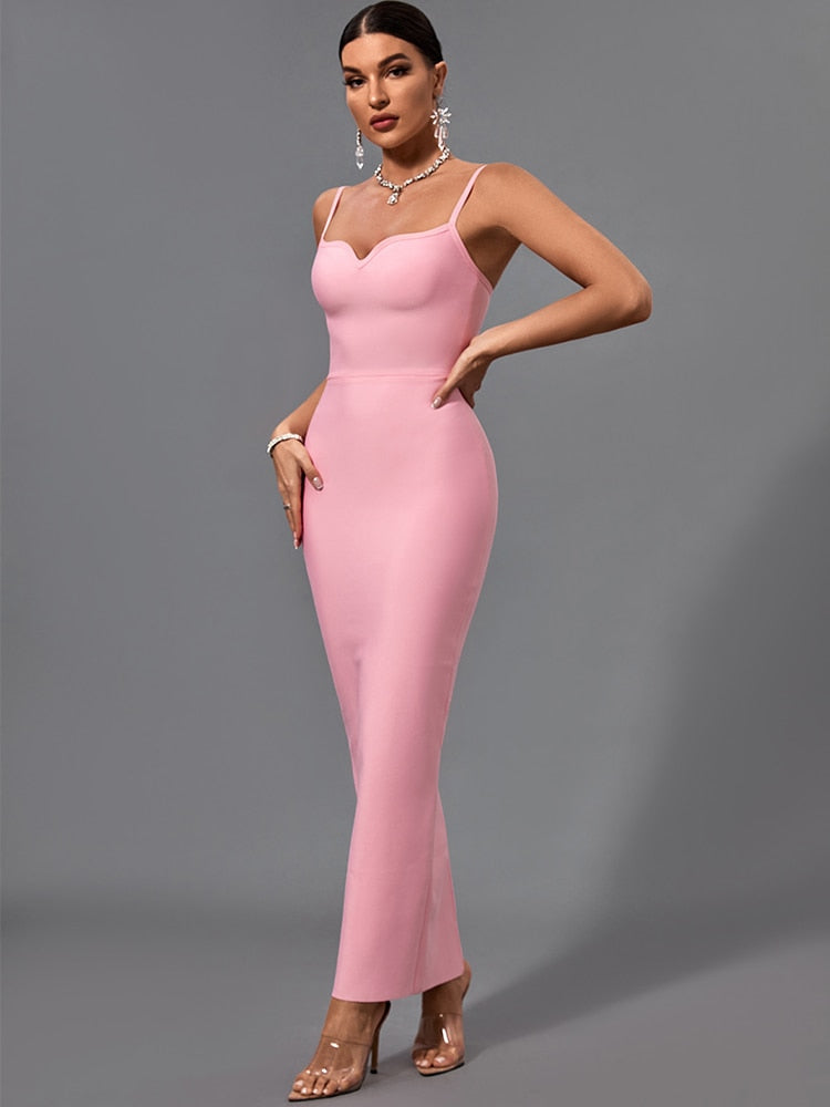 Maxi Long Bandage Dress