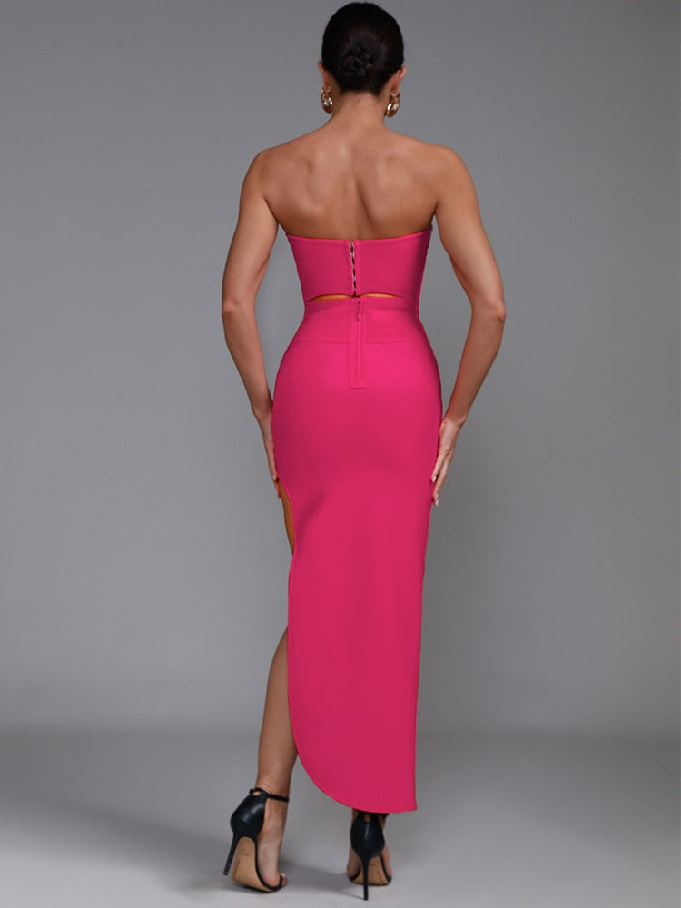 Pink Bandage Dress